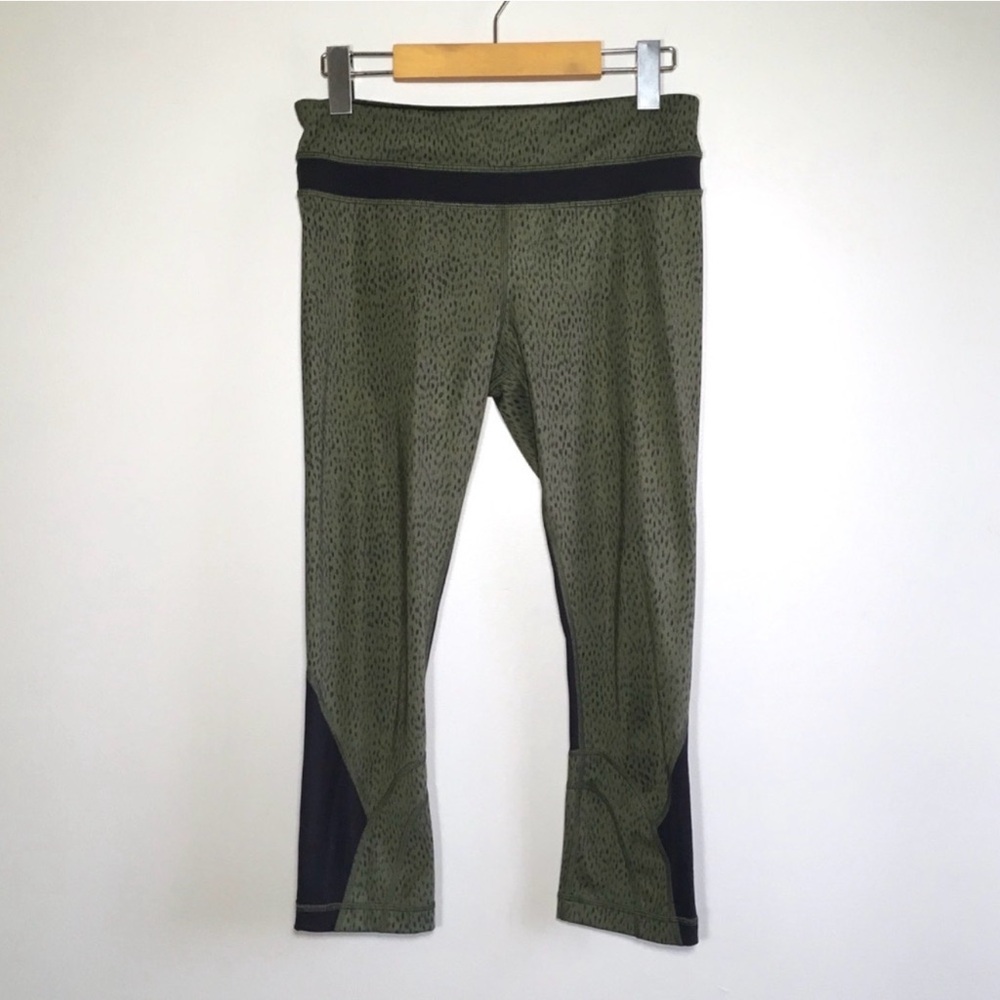 Lululemon Run Inspire Crop II leggings ‘Dottie Dash’